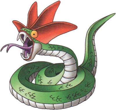 Crested viper — DRAGON QUEST MONSTERS: The Withered World