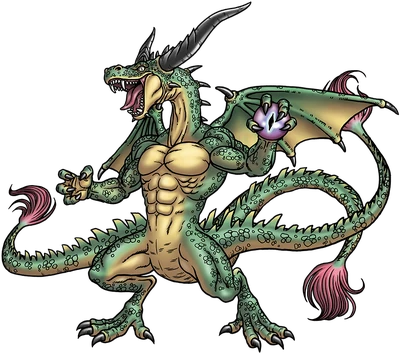 Liege lizard — DRAGON QUEST MONSTERS: The Withered World