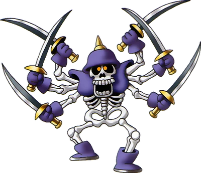 Skeleton swordsman — DRAGON QUEST MONSTERS: The Withered World